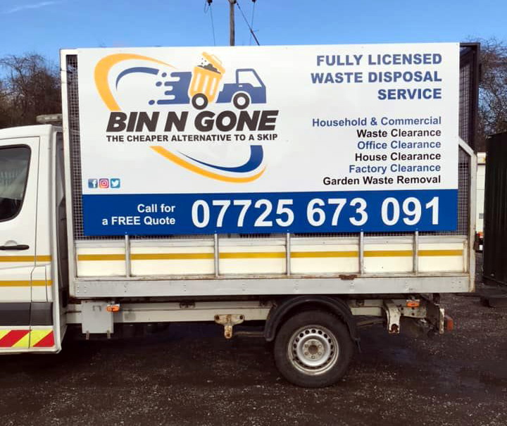bin n gone leeds van
